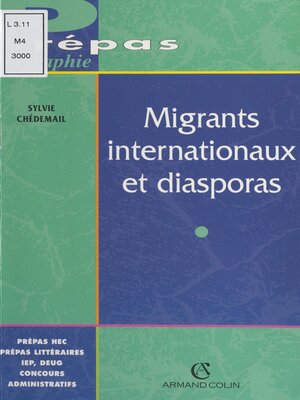 cover image of Migrants internationaux et diasporas